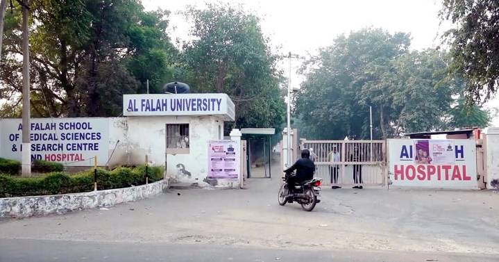 India 'No connection with accused': Al Falah University denies link