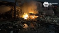 Explosión por pirotecnia deja seis internados, un muerto y 4 casas afectadas en Pesquería