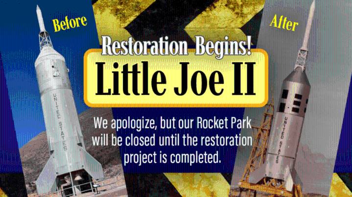 NM Museum of Space History Rocket Park temporarily closed for artifact repair