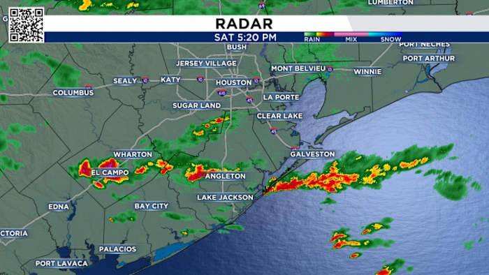 LIVE RADAR: Showers and thunderstorms develop across SE Texas