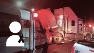 Joven pierde la vida en choque contra tráiler en carretera de Nuevo Ideal; conductor habría huido
