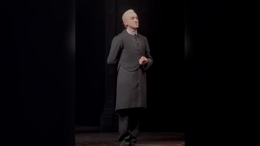Increíble ovación a Tom Felton en su regreso como Draco Malfoy en Broadway