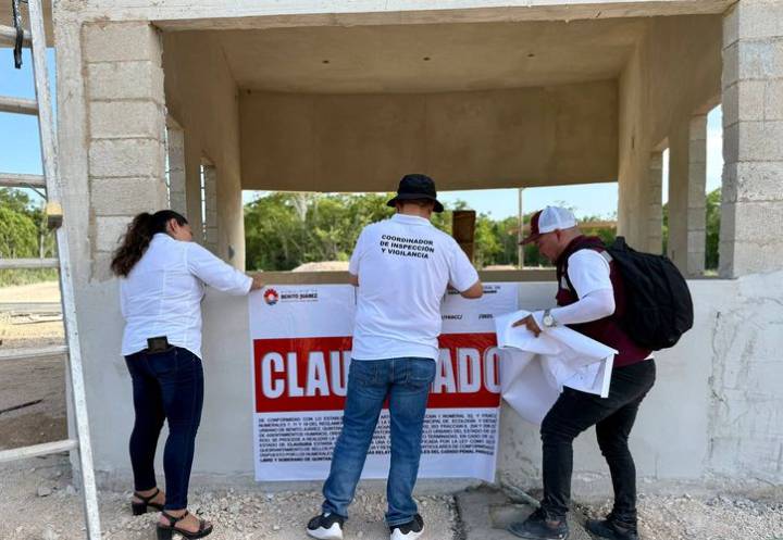 Cancún va contra desarrollos irregulares tras clausura de residencial en Bonfil