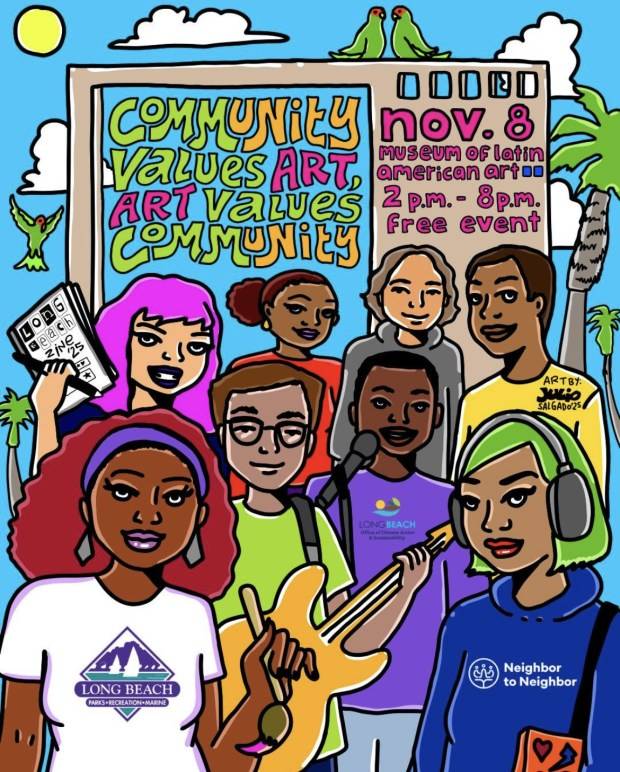 Long Beach to host free art, music festival at MOLAA and Gumbiner Park