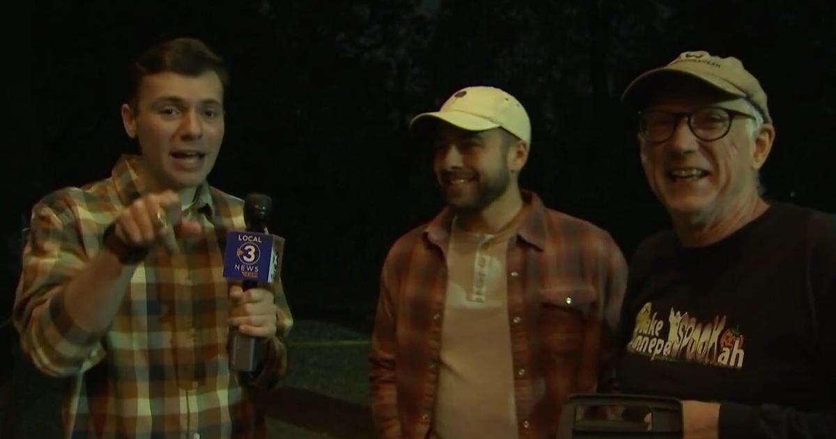 Local 3 morning team visits Lake WinnepeSPOOKah before final night