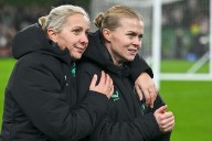 Carla Ward and midfielder Ruesha Littlejohn talk about the online abuse she has received