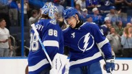 Andrei Vasilevskiy stops 32 shots, Lightning beat Flames 5