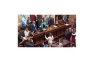 Patricia Bullrich se enojó con Villarruel porque no la dejó hablar