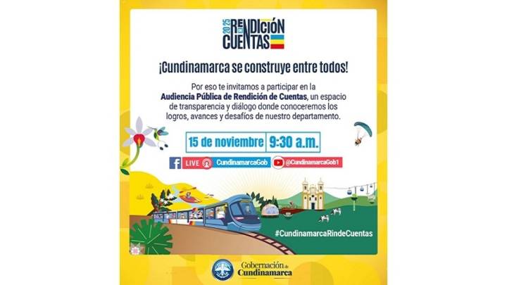 Gobernador presidirá sesión para compartir logros del cuatrienio en el Cundinamarca Fest