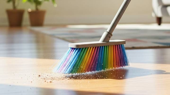 Por qué no se debe barrer después de recibir visitas, según la creencia popular