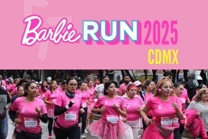Barbie Run CDMX 2025: Rutas, fechas, horario, cuándo y dónde recoger el paquete
