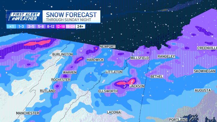 Winter storm watch: Heavy snow expected in parts of New England