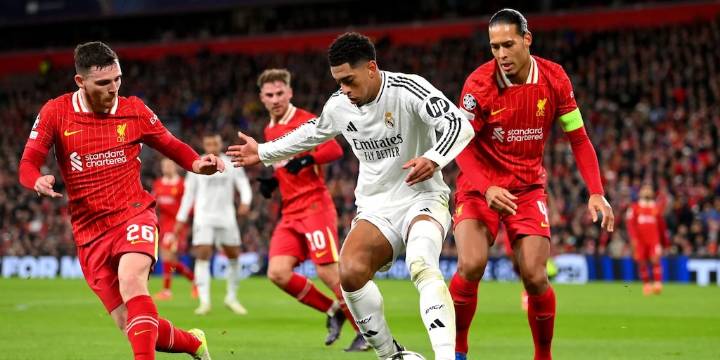 A qué hora juega Real Madrid vs Liverpool HOY: partidazo en Anfield por fase de liga de la Champions League 2025/2026