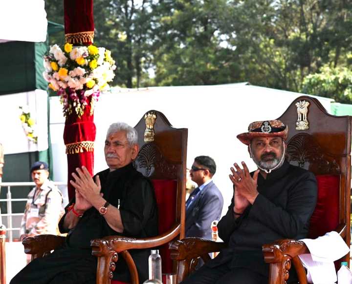 LG Attends 64th Raising Day Celebrations Of Indo-Tibetan Border Police At Udhampur