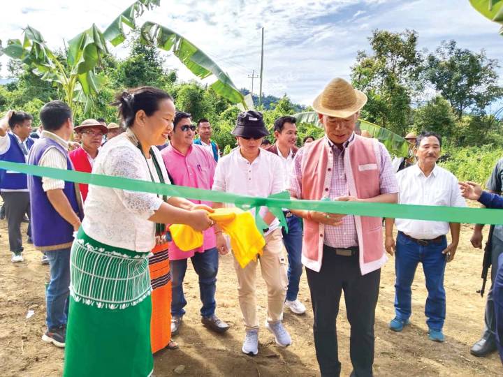 Dy Speaker dedicates newly built office of CO to Sibe