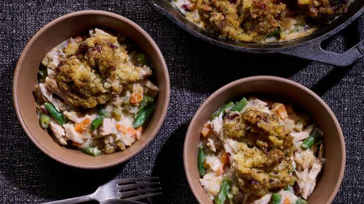 Turn Thanksgiving leftovers into this stuffing