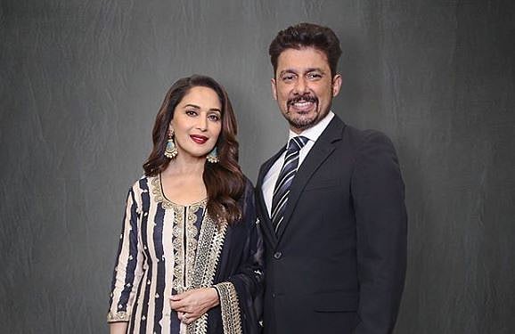 Madhuri Dixit & Husband Dr. Nene Dine At Vikas Khanna's 'Bungalow' In NYC: What Their Dinner Table Looked Like?