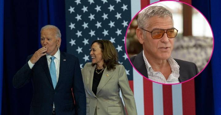 George Clooney Thinks It Was a 'Mistake' to Have Kamala Harris Replace Joe Biden in the 2024 Presidential Election