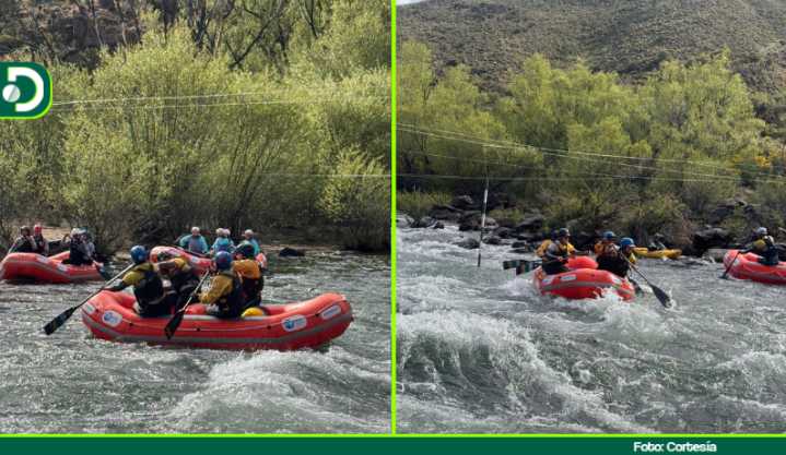 Team Fluviales de San Luis ya representa a Colombia en el Mundial de Rafting en Argentina
