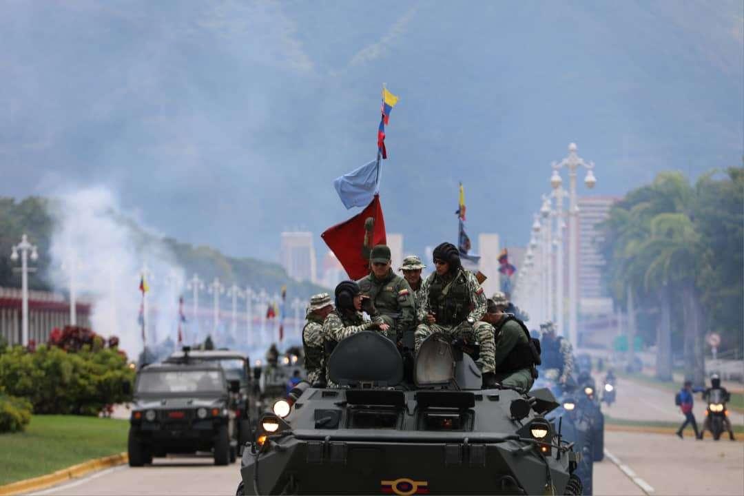 Venezuela tiene un poder militar que garantiza respeto hacia el país