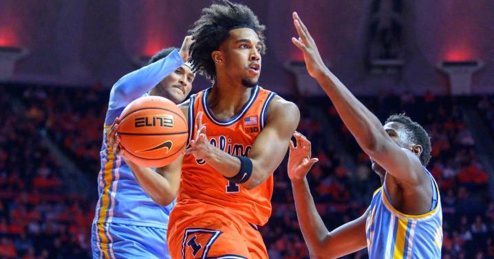 Stojakovic scores 20 points as No. 8 Illinois routs Long Island 98