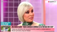 Ana María Aldón, tras su encuentro con Rocío Carrasco: "Se ha portado muy bien conmigo"