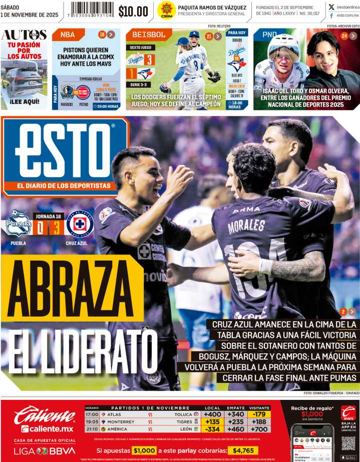 La portada