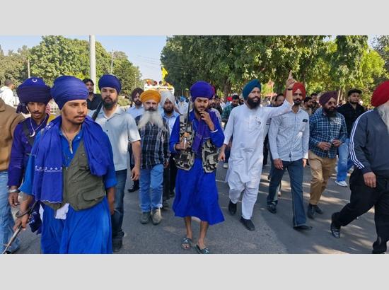 In Pictures: Tense moments as protesters storm Panjab University campus Photo Source: Babushahi Bureau [ FULL VIEW ]
