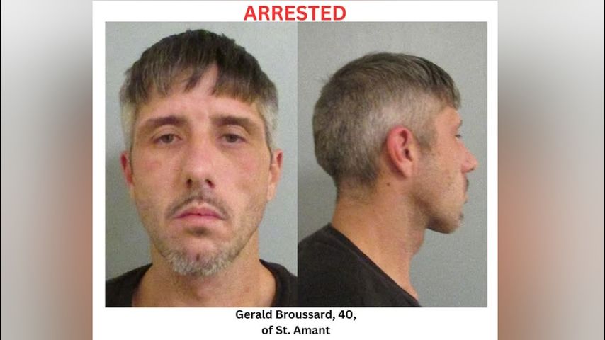 St. Amant man arrested in connection with burglary spree