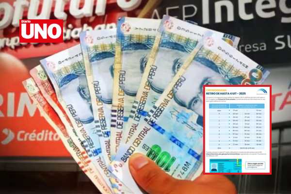 Retiro de AFP: los primeros depósitos llegan este 21 de noviembre