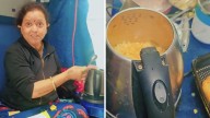 Viral Video Shows Woman Cooking Maggi In Express Train Using Water Kettle; Netizens Say, 'Could Trigger Short