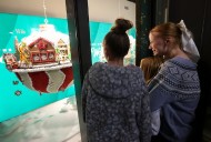 Photo gallery: Holiday festivities unfold in Salt Lake City with supersized candy window displays