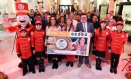 Celebran inclusión financiera con billete de Lotería a 3 años de Finabien