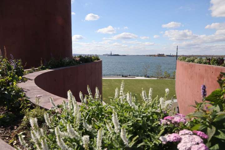 See Photos of the Beautiful New Pavilion Rooftop in NYC's Battery Park City