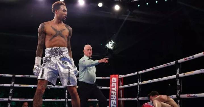 Boxer Ben Whittaker's home is burgled while he's on TV in big fight