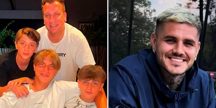 Maxi López explicó por qué sus hijos no vieron a Mauro Icardi cuando estuvo en el país: “Con mis chicos estoy yo”