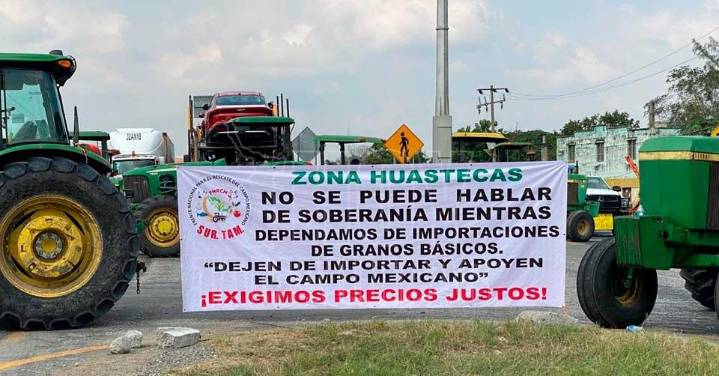 Productores mantienen bloqueos en Altamira: No se mover?n hasta obtener una respuesta