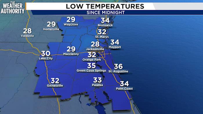 Jacksonville Airport sees coldest November morning since 2014. Here’s how the cold snap broke records Tuesday