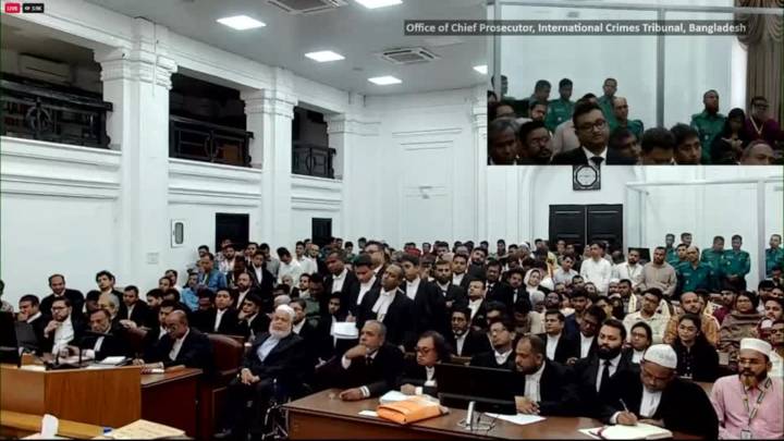 Bangladesh's ousted PM sentenced to death for protest crackdown