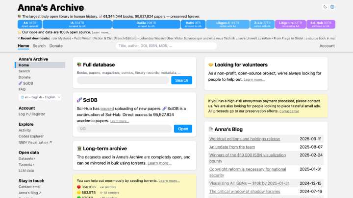 Google Just Blocked 749 Million URLs for Anna’s Archive