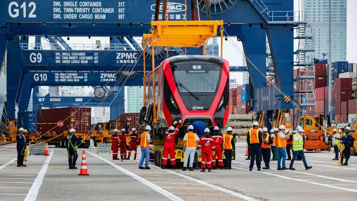 Vagones del metro de Bogotá sufrieron accidente en China