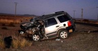 Dos muertos y varios heridos en un violento choque frontal en la Ruta Provincial 5