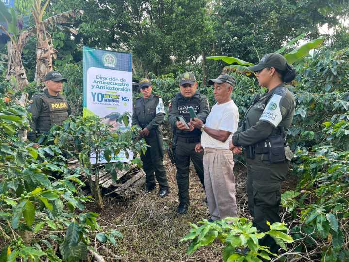 GAULA Putumayo Fortalece la Seguridad de Caficultores Contra la Extorsión en Mocoa