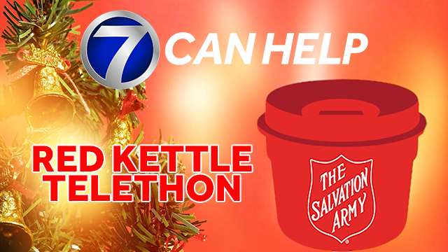 How to support 7 Can Help's Salvation Army Red Kettle telethon