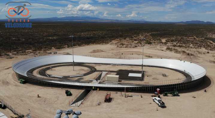 'A bit otherworldly' – Groundbreaking first aluminium velodrome opened in the US