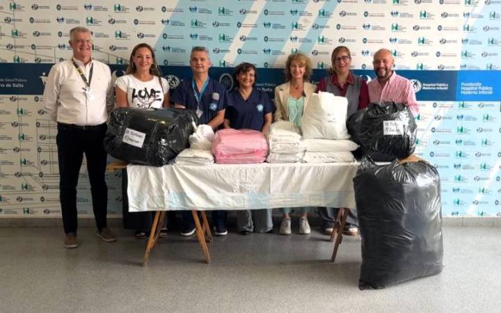 Hoteles donan ropa blanca a la Fundación del Materno Infantil