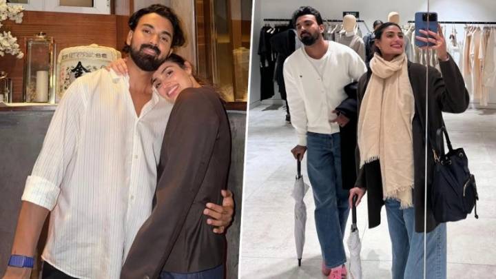 Cricket ‘My Best Friend, Wifey, Lover, Stress Ball, Goofball’ KL Rahul Pens Heartfelt Note for Wife Athiya Shetty on Her Birthday (See Post)