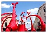 “Les Girafes – Opérette Animalière”, marionetas gigantes en Guadalajara