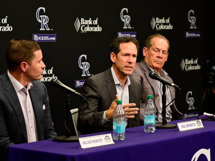 Rockies' rebuild begins with Paul DePodesta, new front
