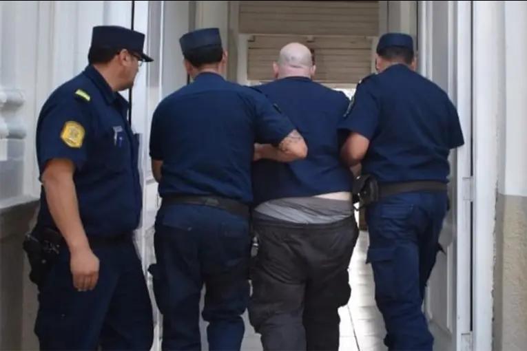 Trasladaron a Chajarí al “Gordo Jorge”, vinculado al millonario robo en estación de servicios